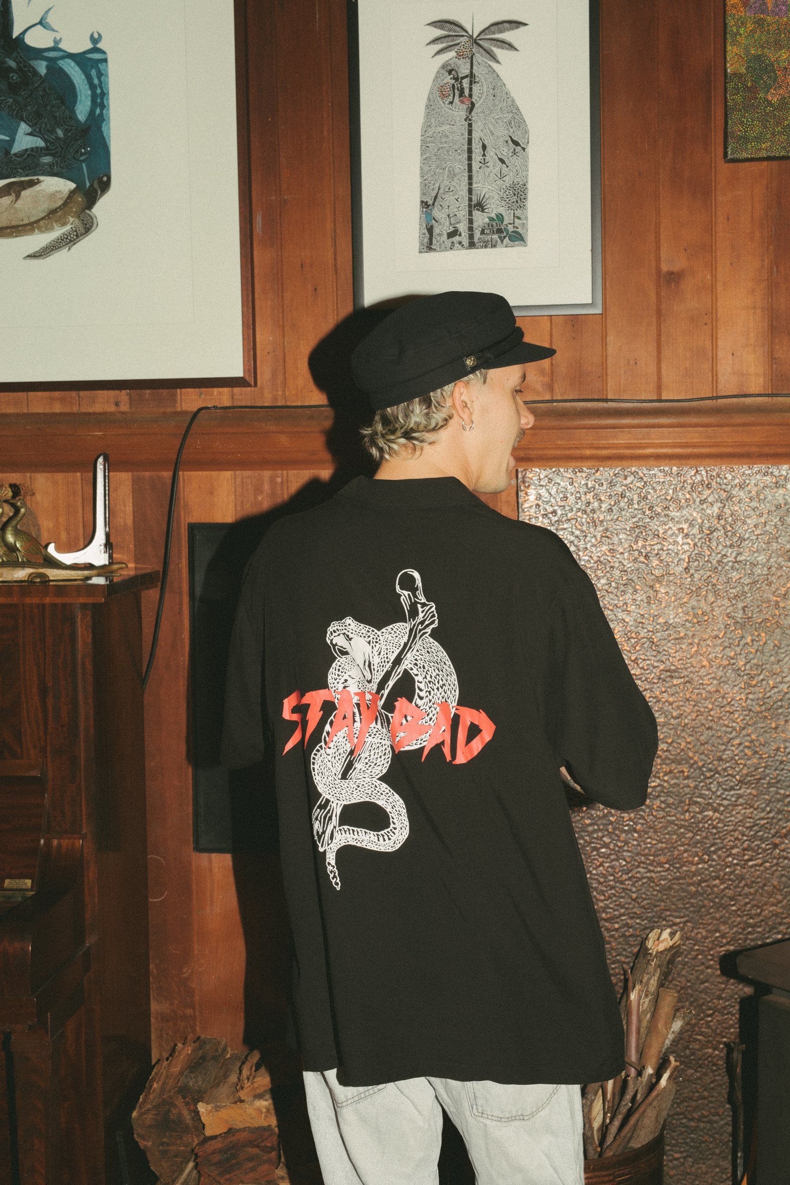 Stay Bad Bowlo Shirt - Black