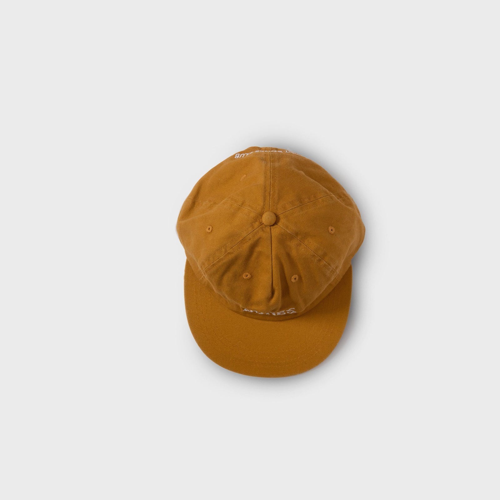 Bones Club Unstructured Cap - Mustard