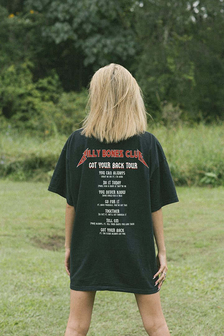 Got Your Back Tee - Vintage Black