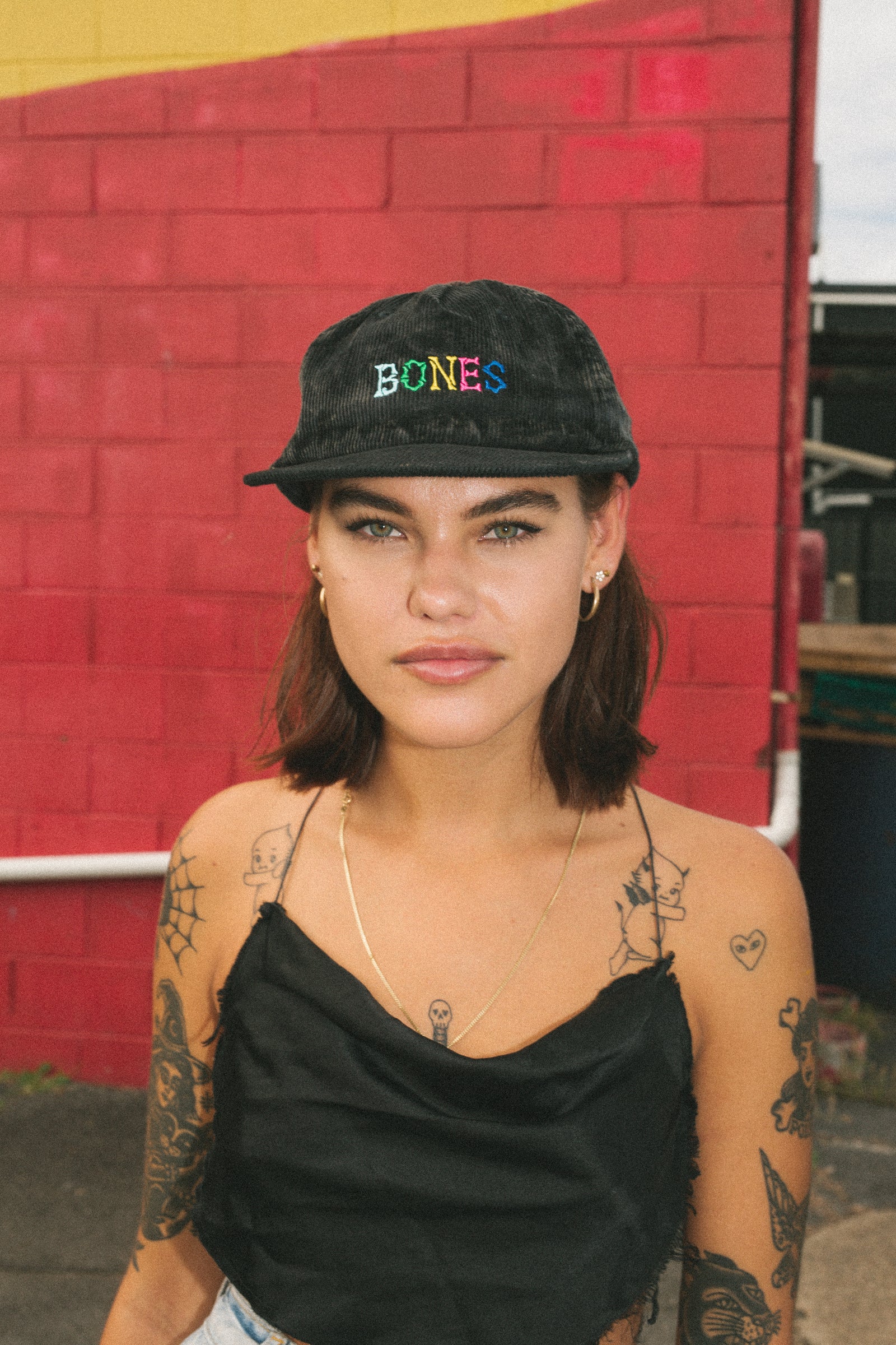 Bones Club Dad Hat - Corduroy Stripe