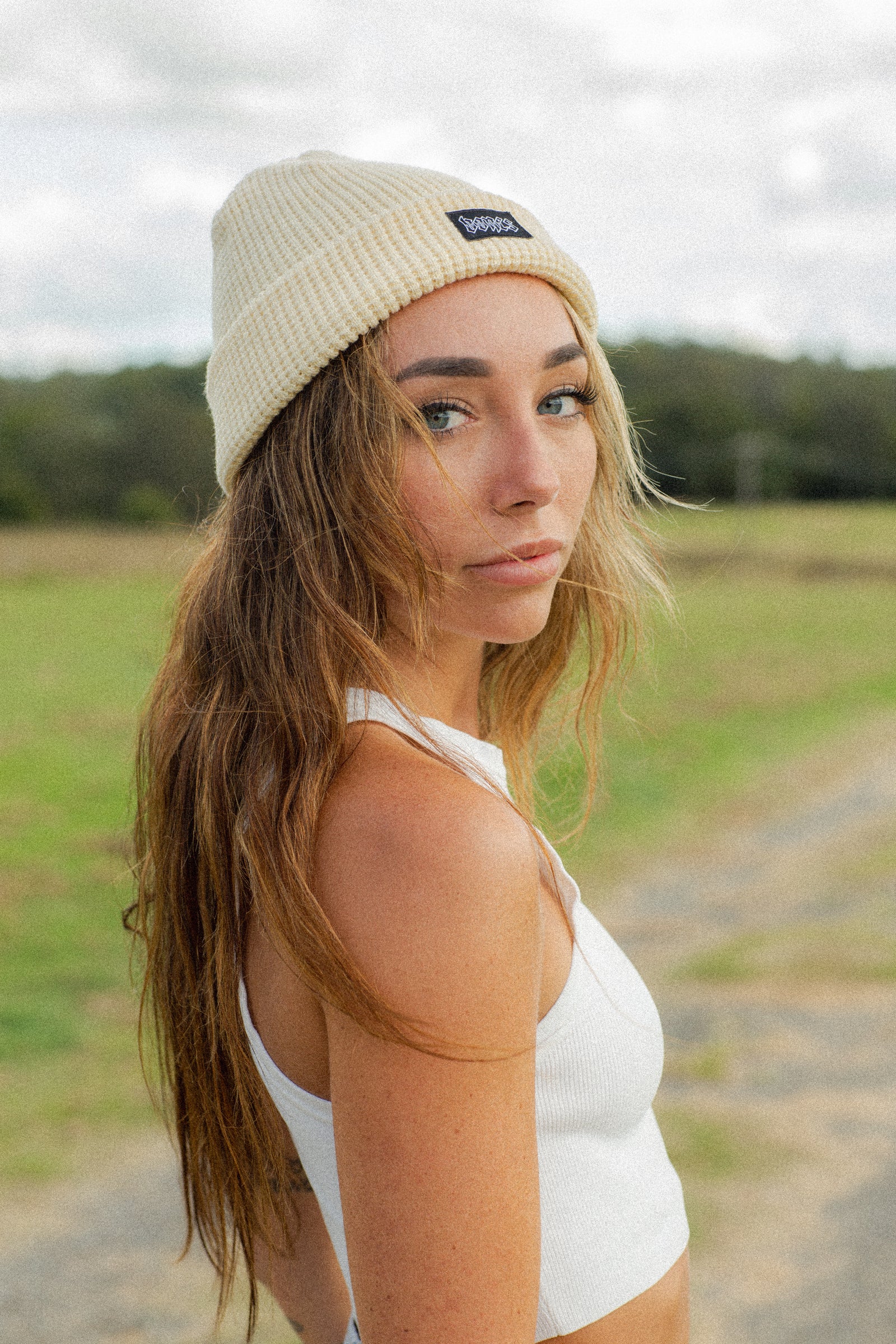 Bone Steeze - Waffle Knit Beanie