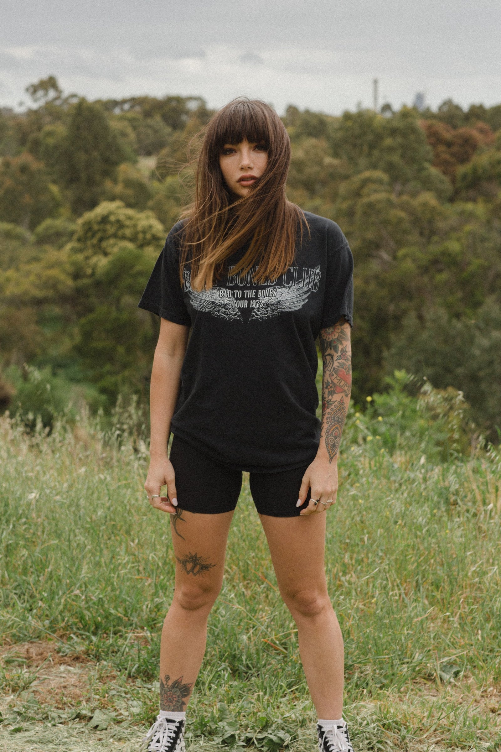 Wingman Tee - Vintage Black