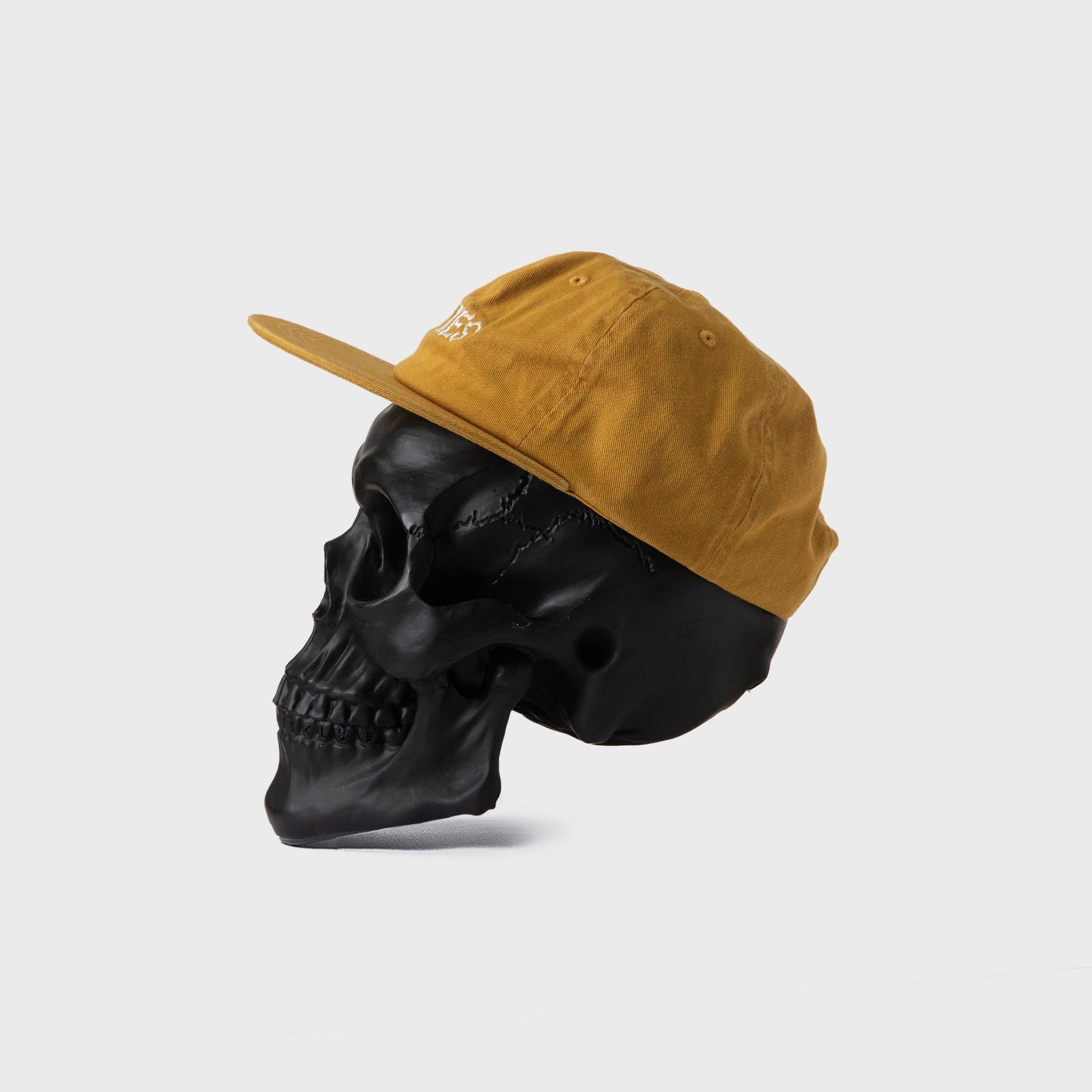 Bones Club Unstructured Cap - Mustard