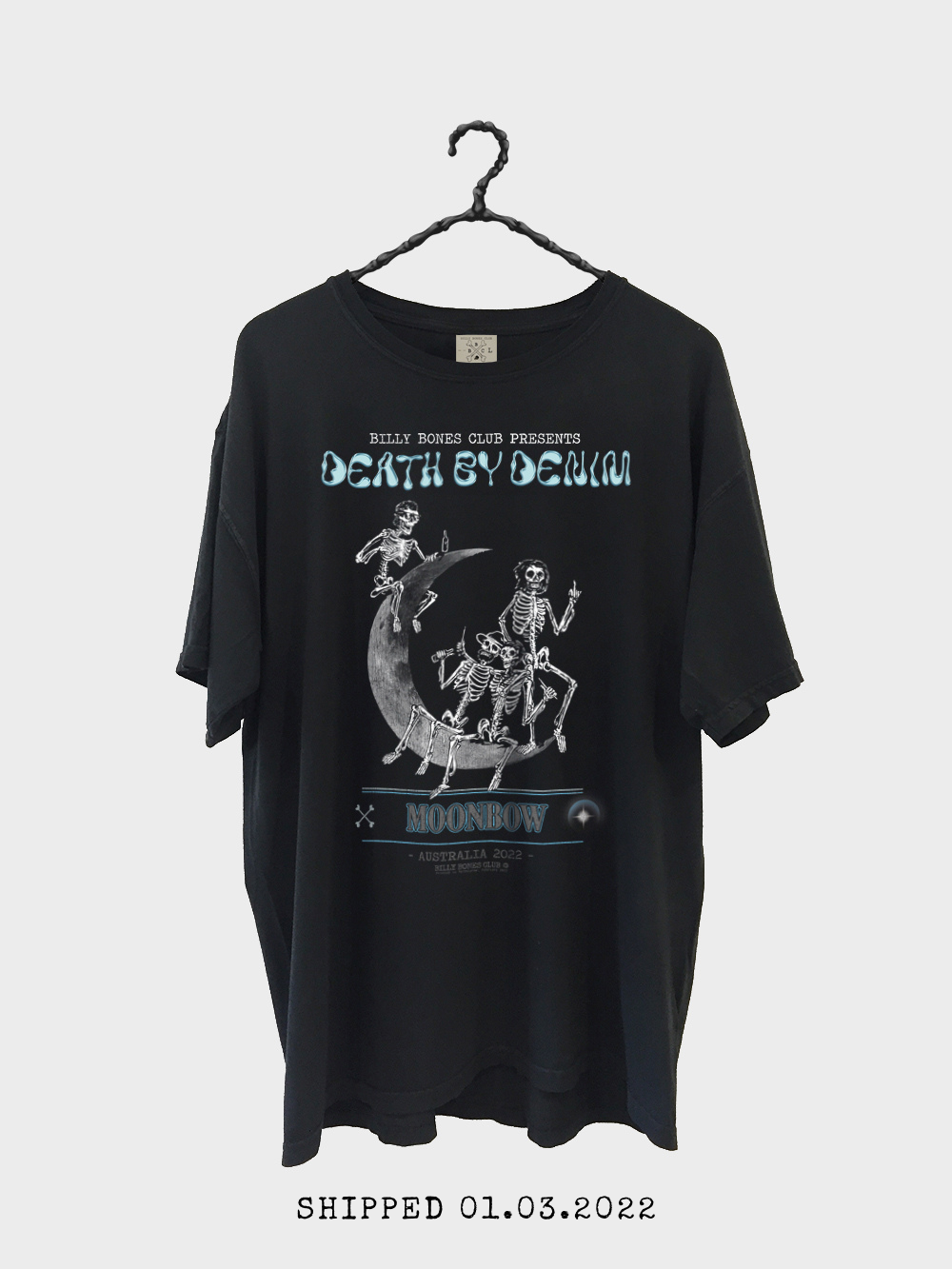 Death by Denim Collab Tee - Moonbow Tour