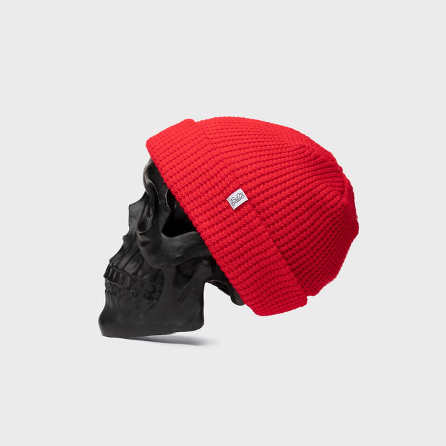 Cherry Bomb - Waffle Knit Beanie