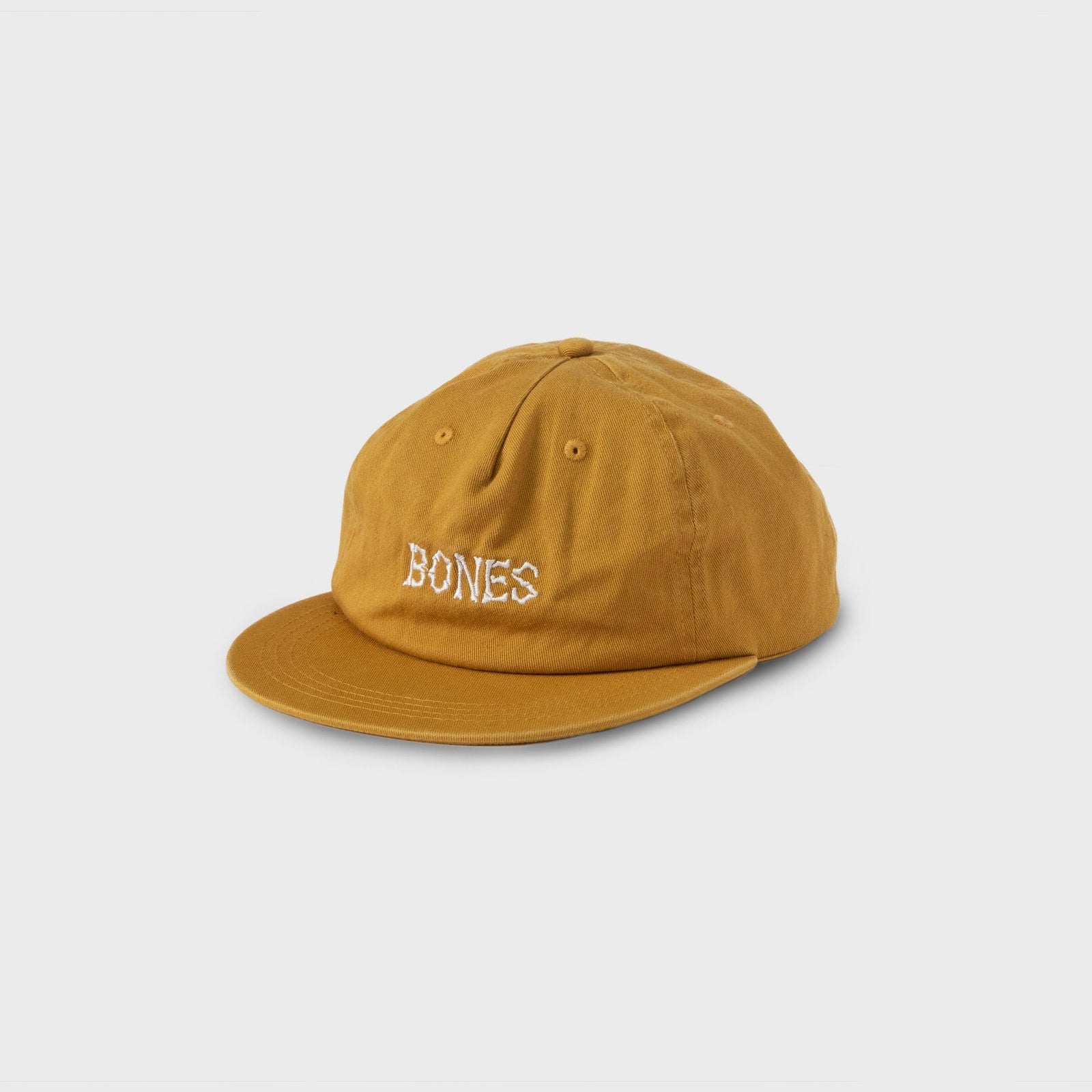 Bones Club Unstructured Cap - Mustard