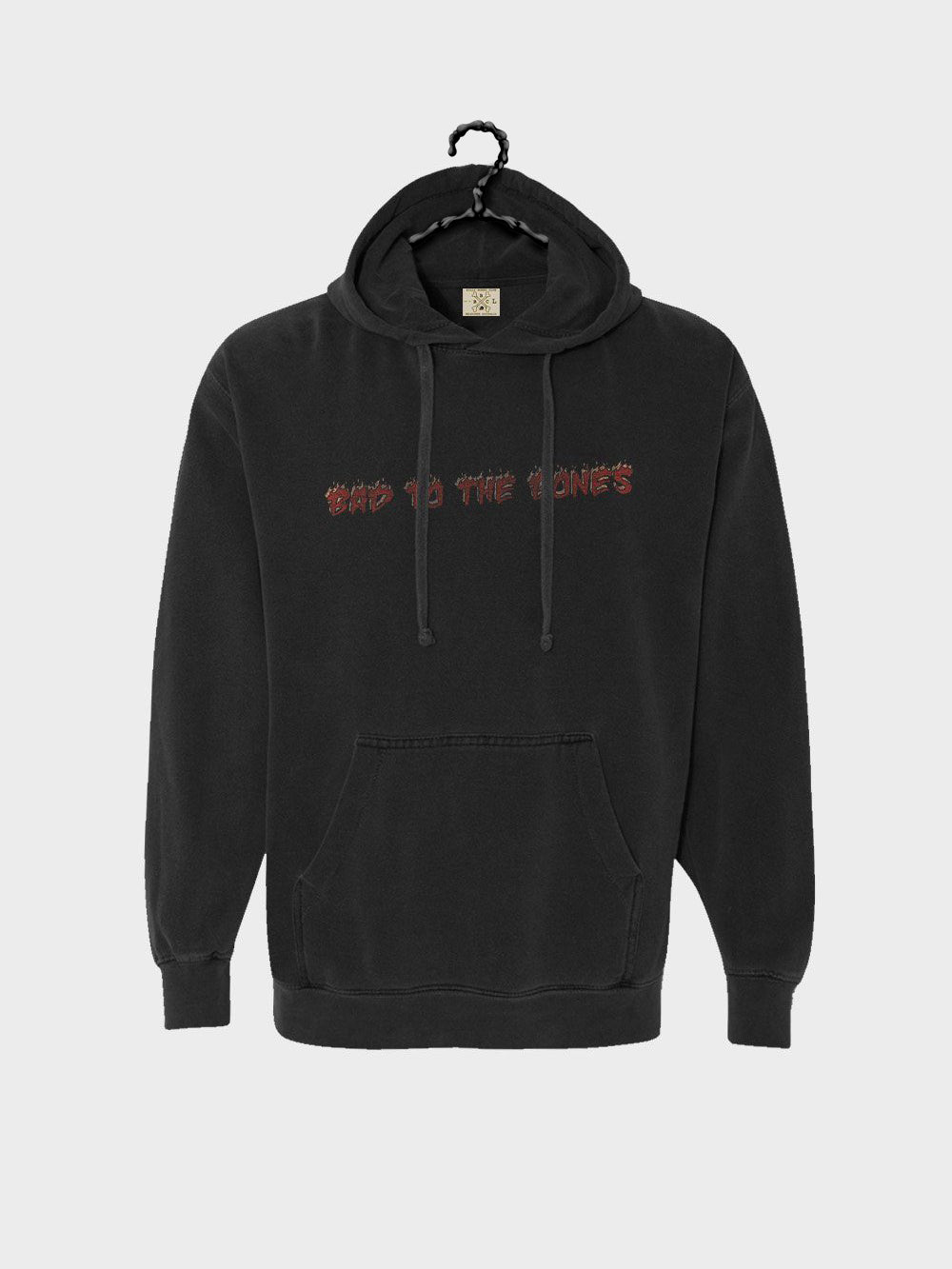 Bad To The Bones - Black Hoodie