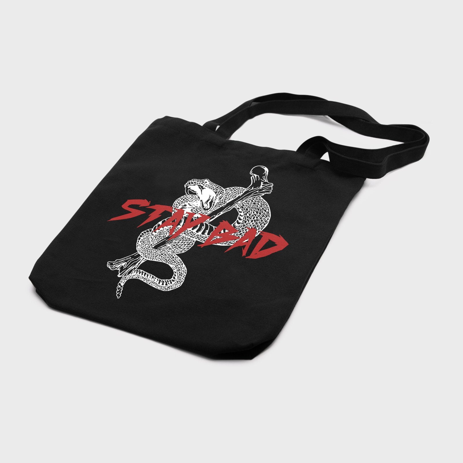 Stay Bad Tote - Washed Black