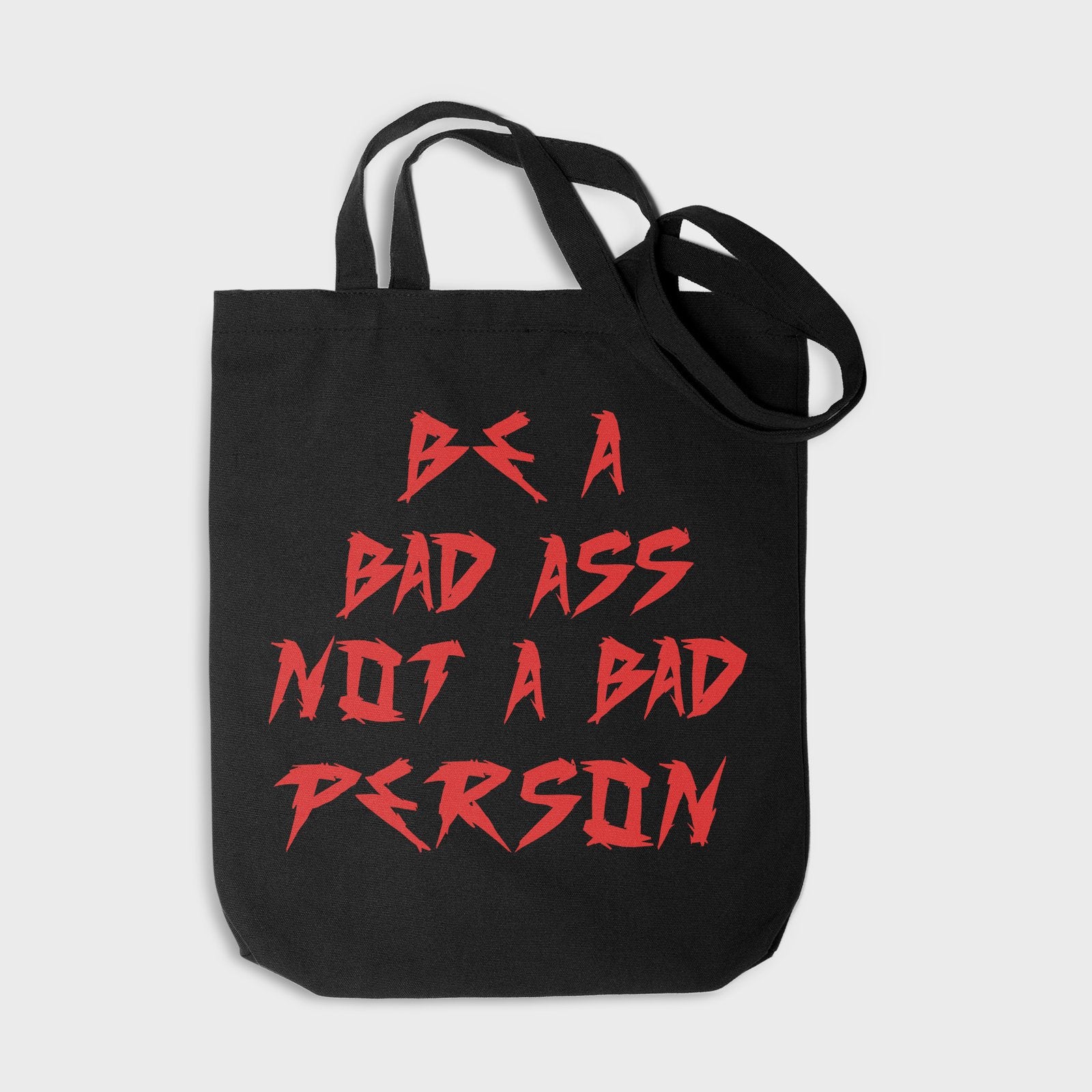 Stay Bad Tote - Washed Black