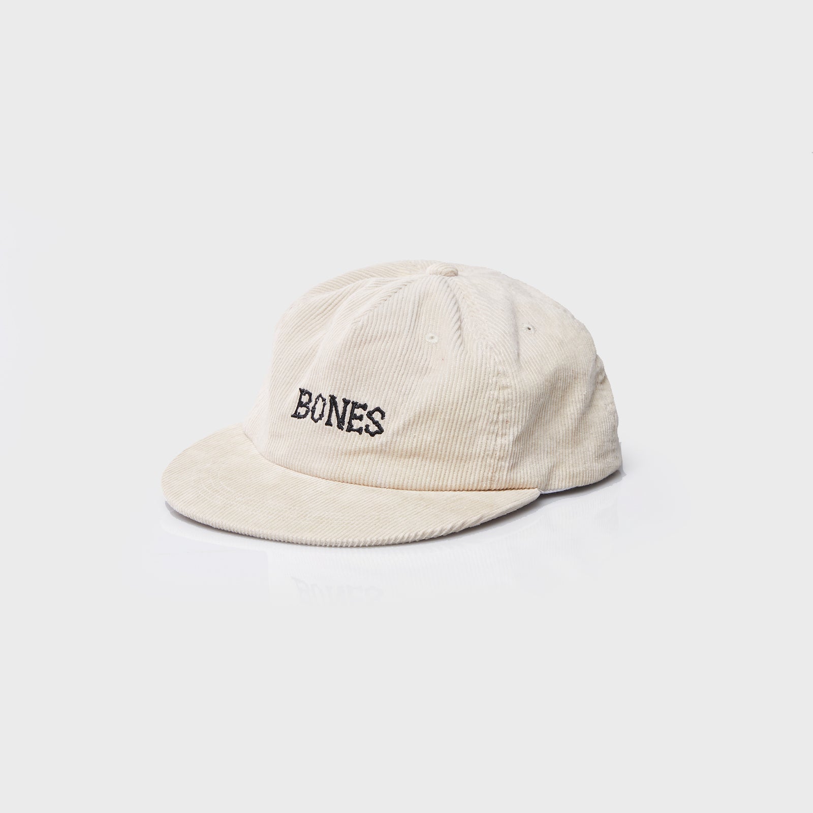 Bones Club Cord Cream Cap