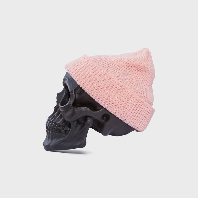 Pink Bits - Waffle Knit Beanie