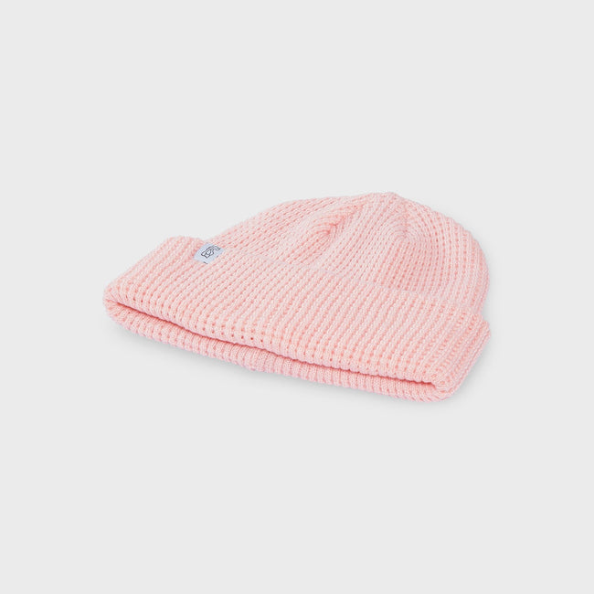 Pink Bits - Waffle Knit Beanie