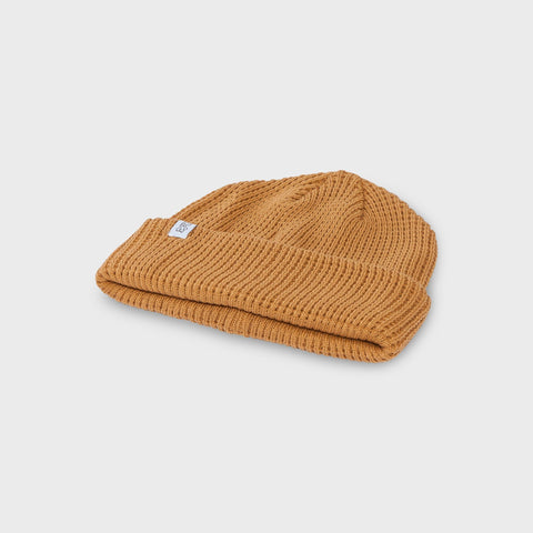 Cross Bones Logo Beanie - Peach