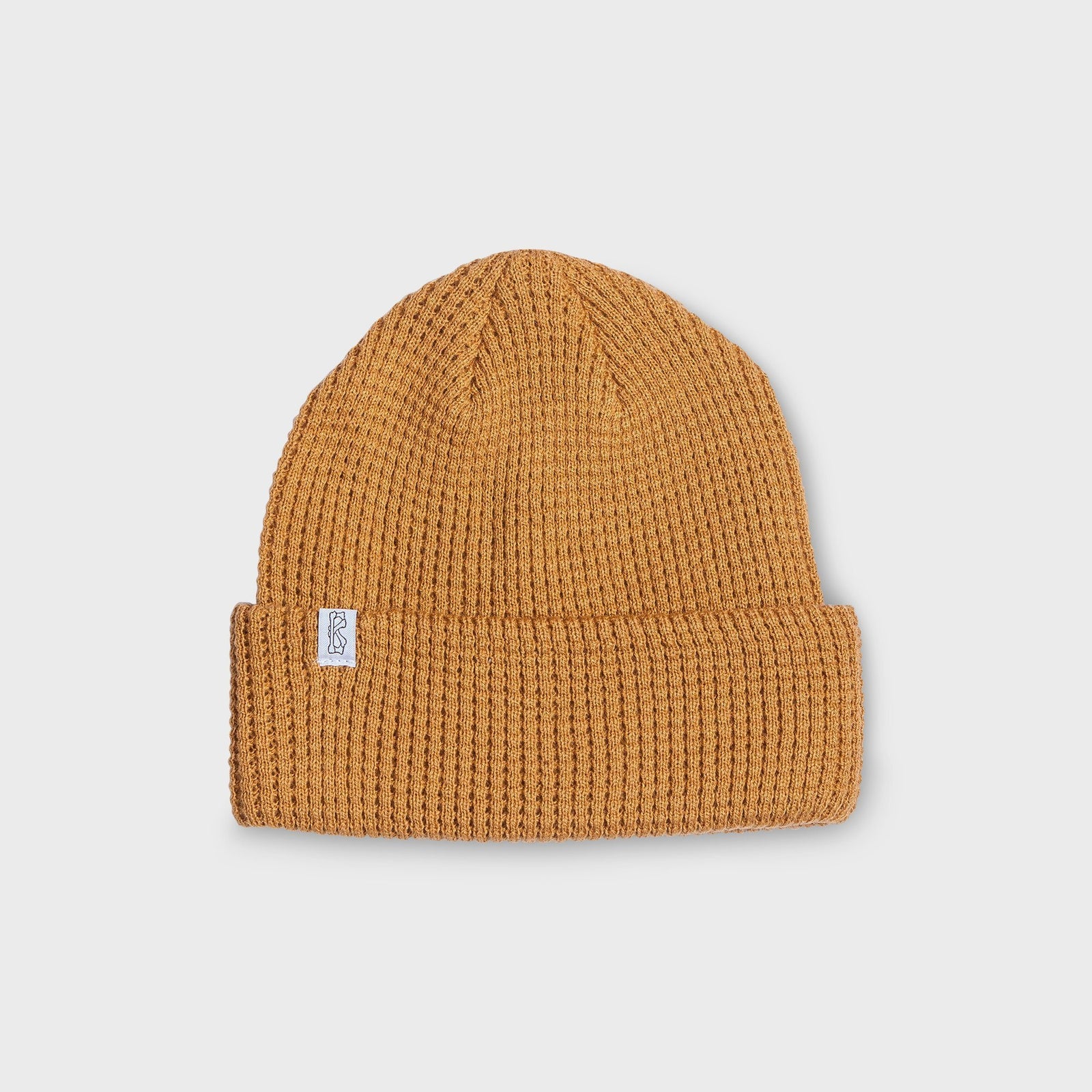 Kernal Mustard - Waffle Knit Beanie