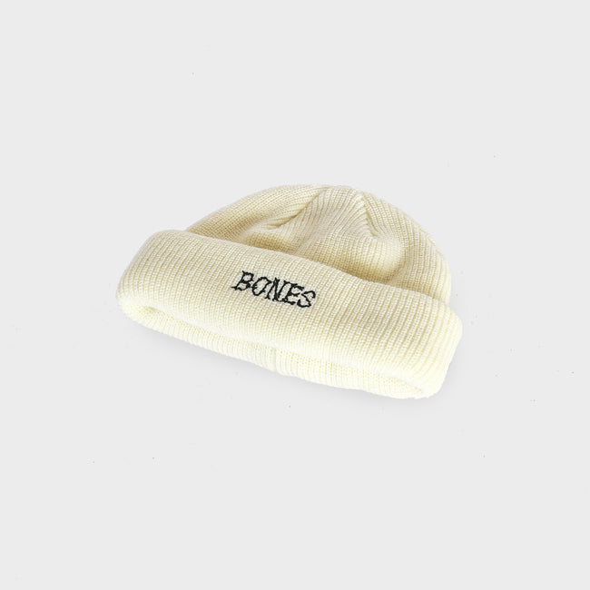 Cream Bones - Docker Beanie