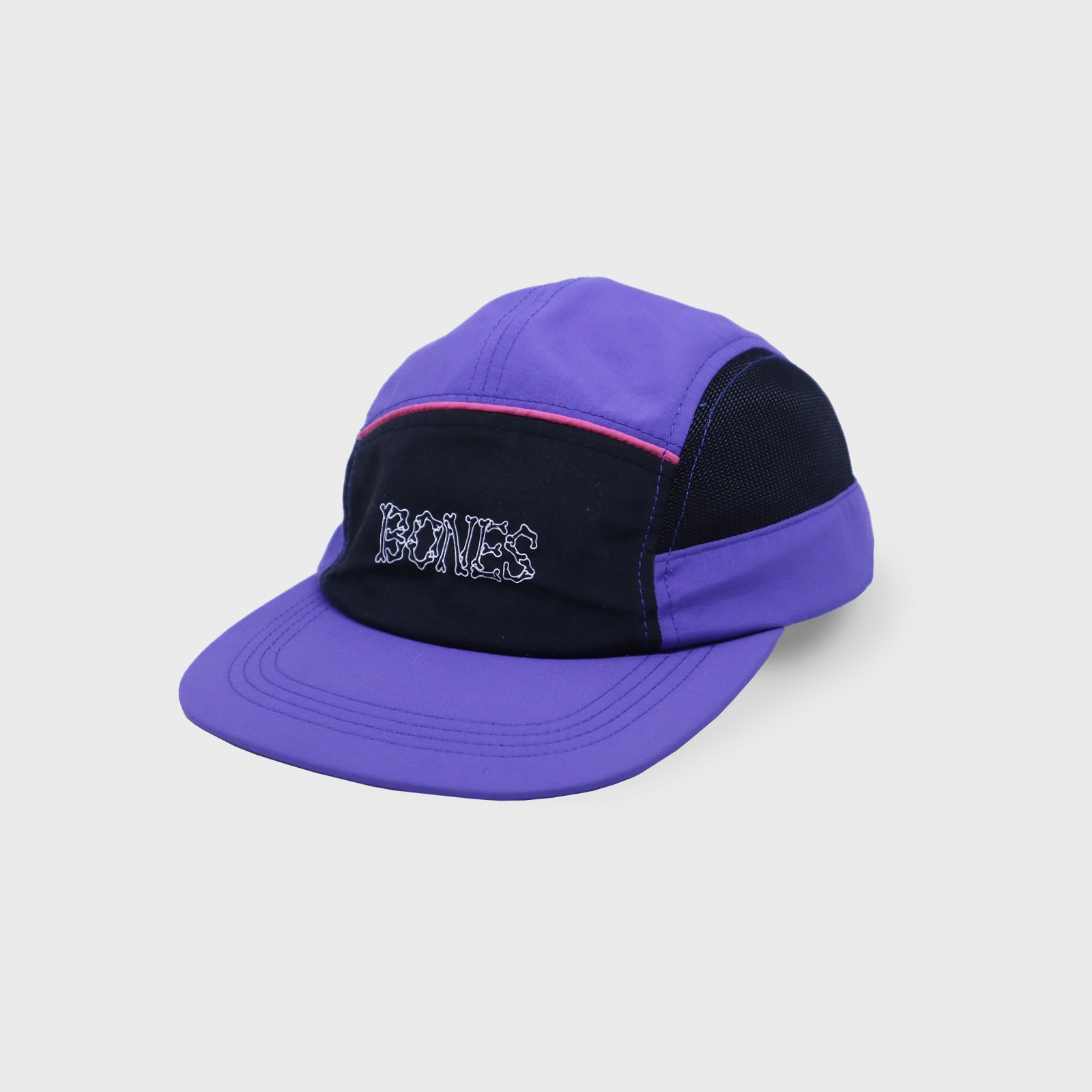 Bones Retro 5 Panel Cap - Purple/Black