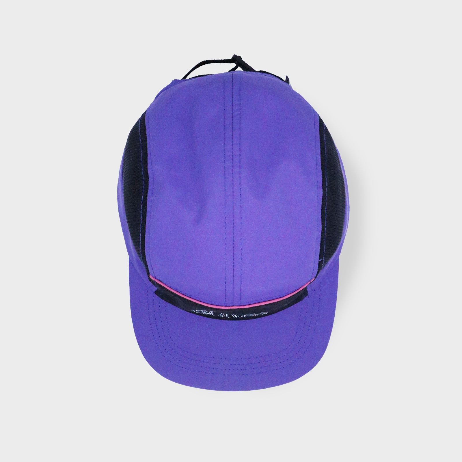 Bones Retro 5 Panel Cap - Purple/Black
