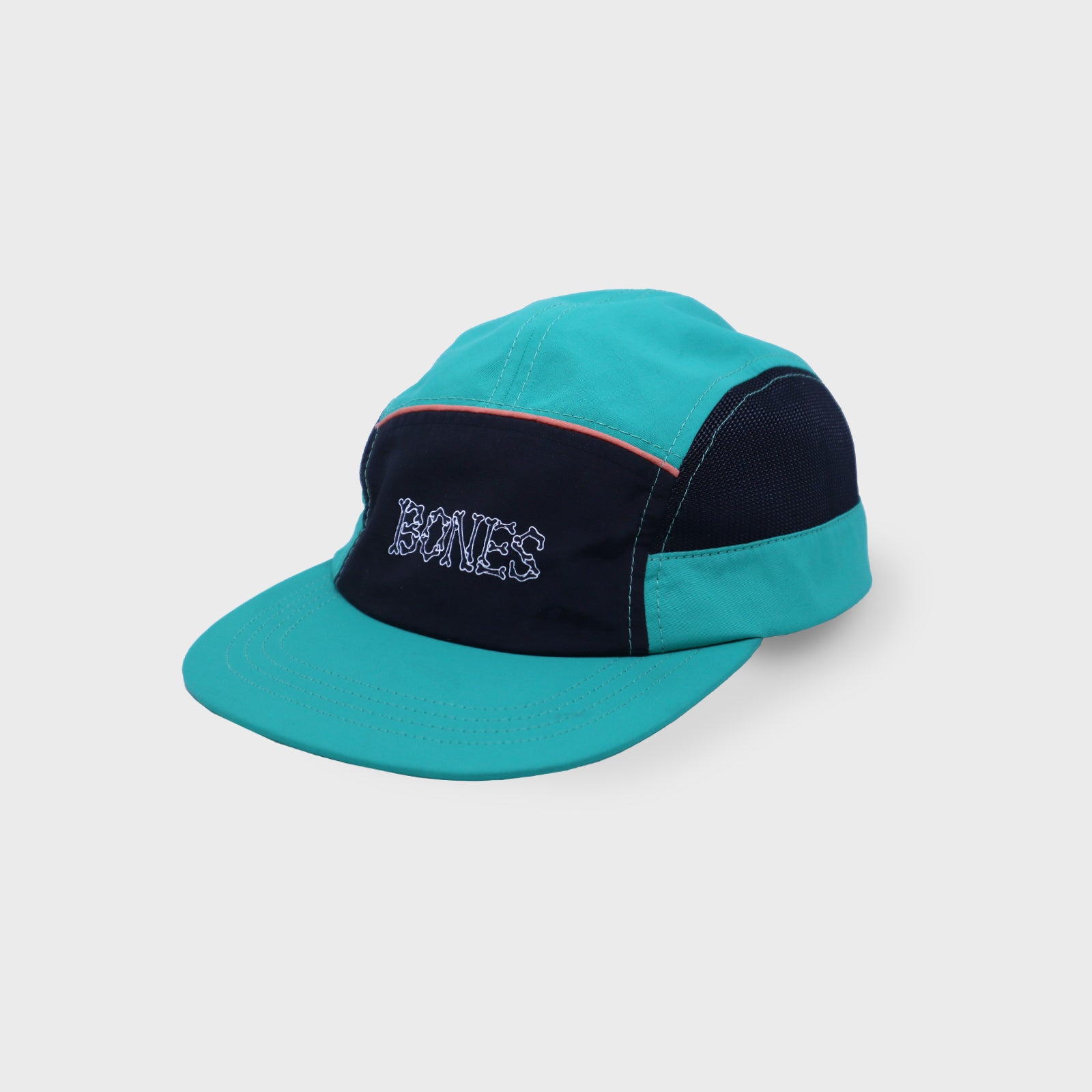 Bones Retro 5 Panel Cap - Blue/Black