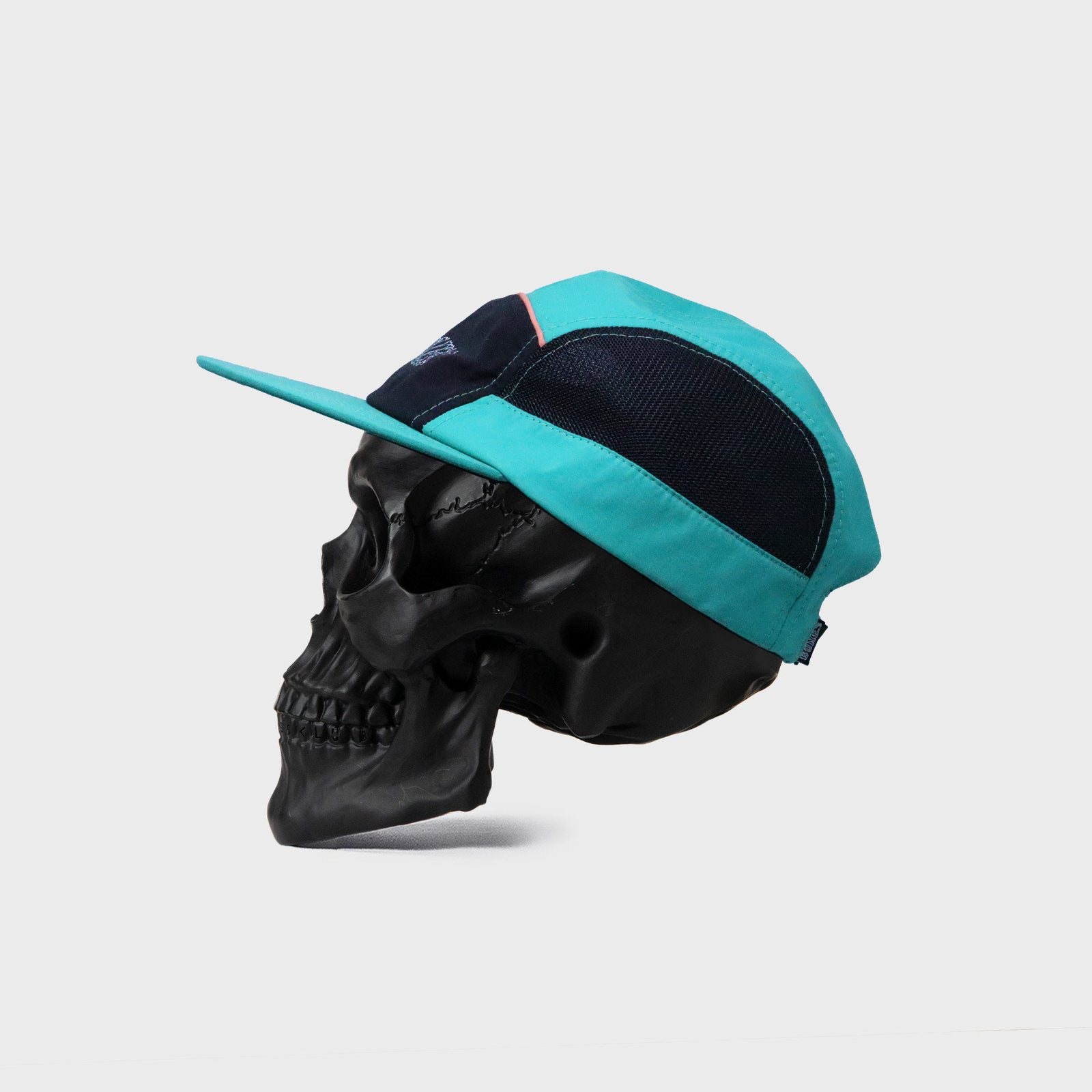 Bones Retro 5 Panel Cap - Blue/Black
