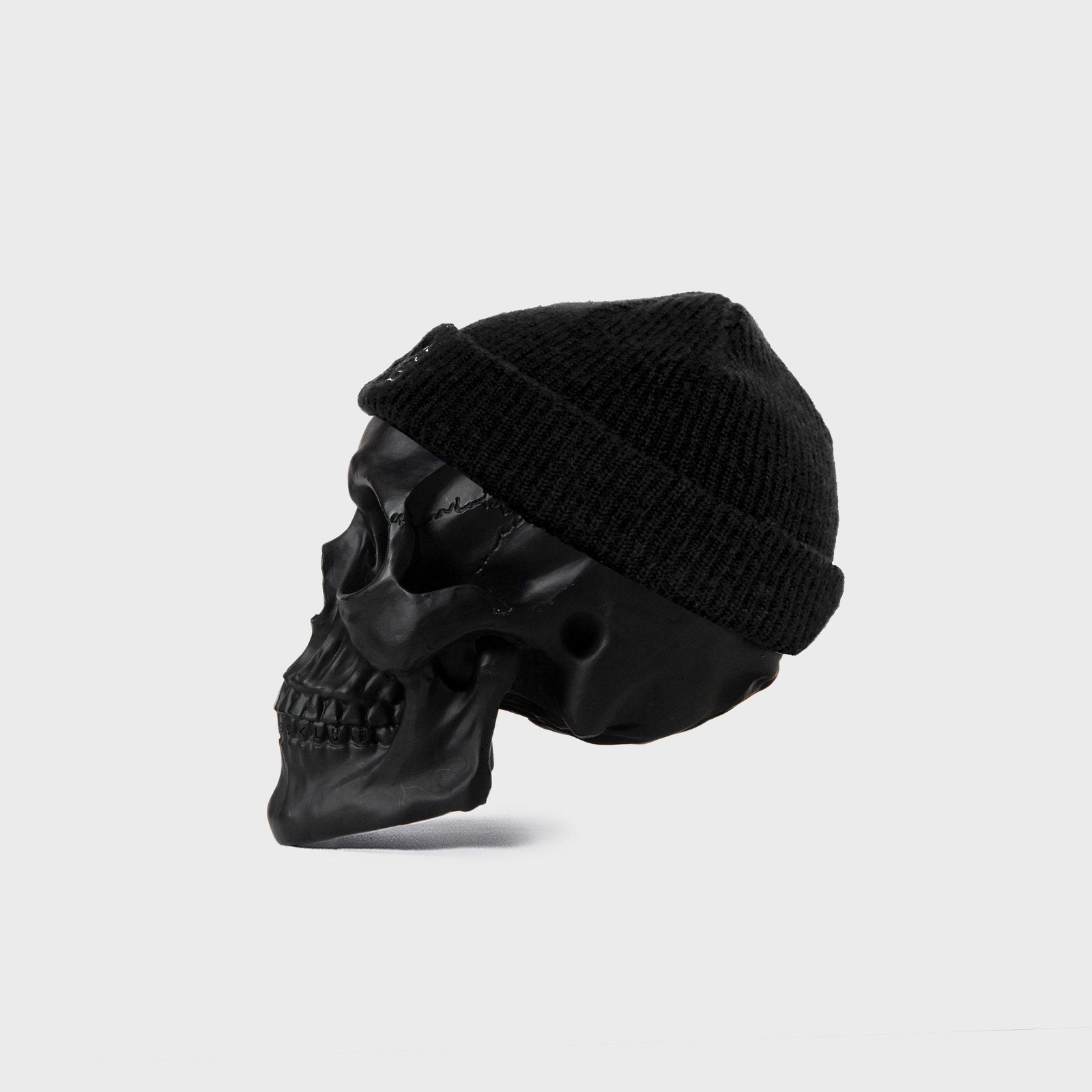 Cross Bones Logo Beanie - Black