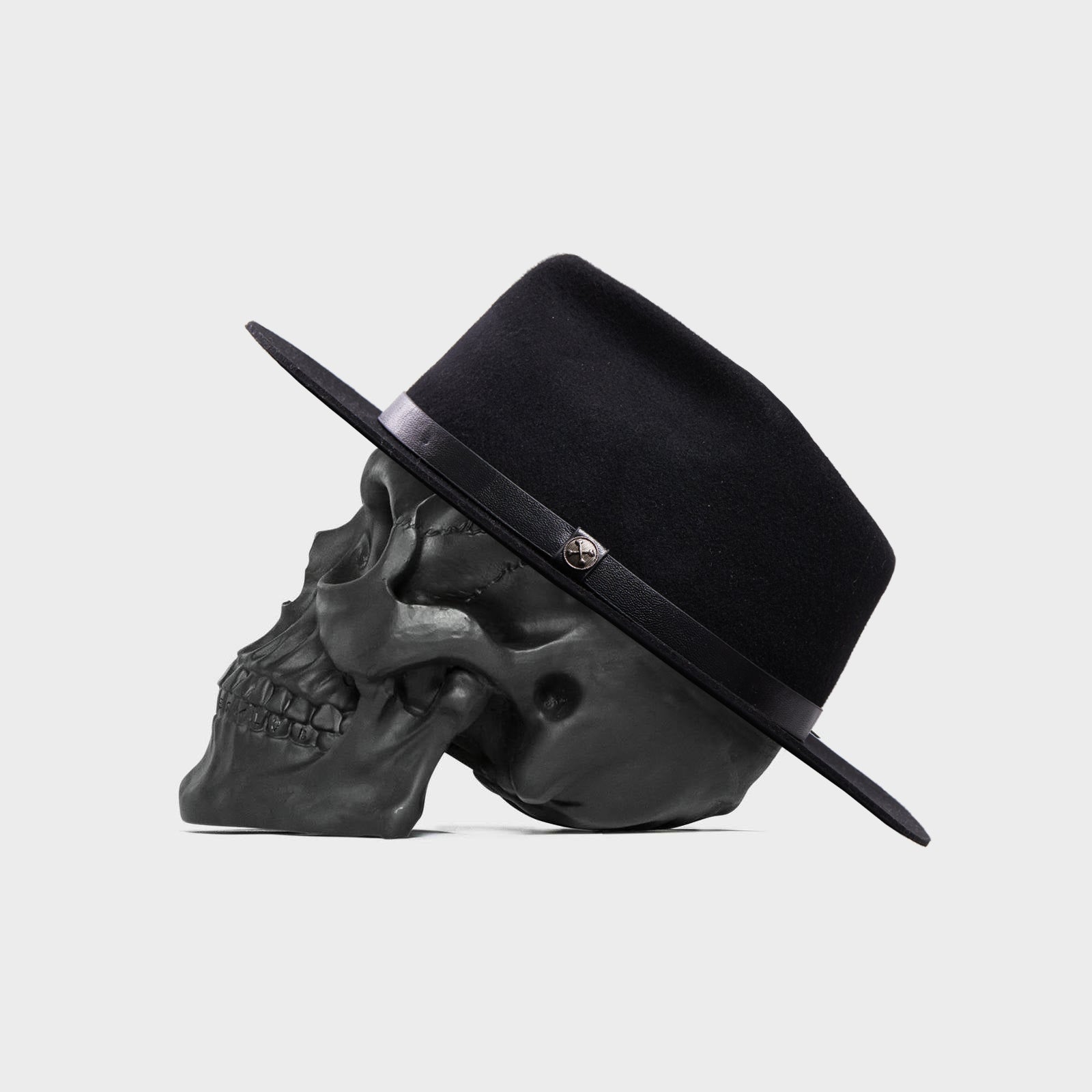 Black Wolf - Wide Brim Fedora