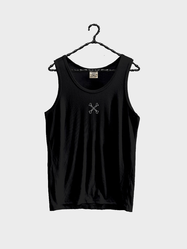 Bones Club Tank - Vintage Black