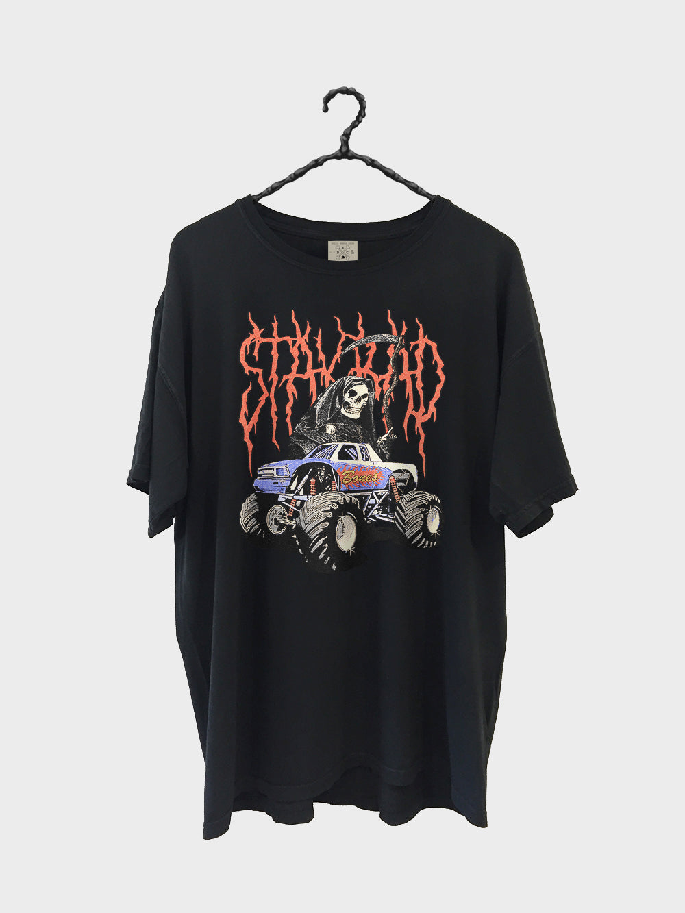 Death Race Tee - Vintage Black