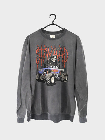 Death Race Tee - Denim