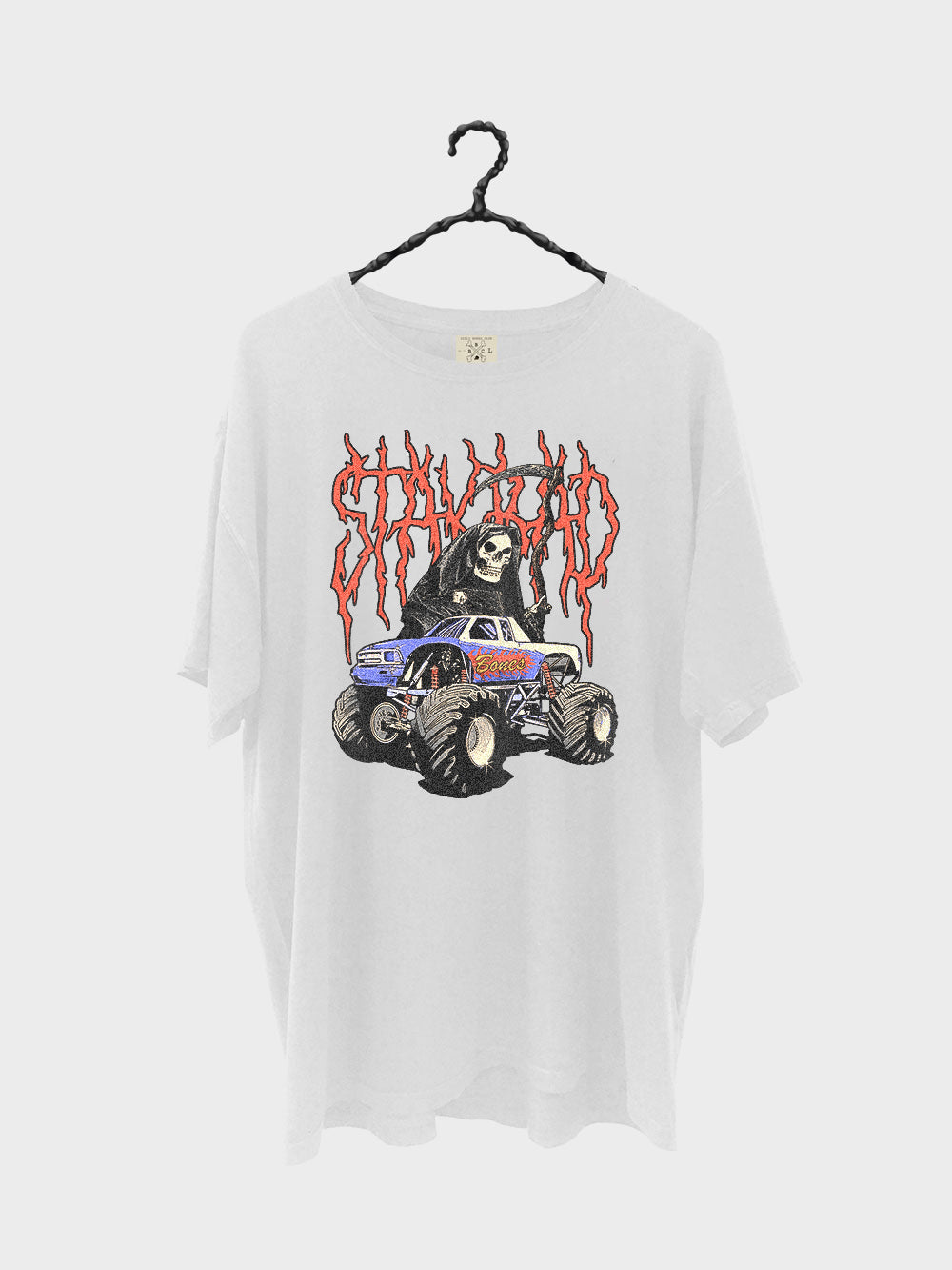 Death Race Tee - Vintage White