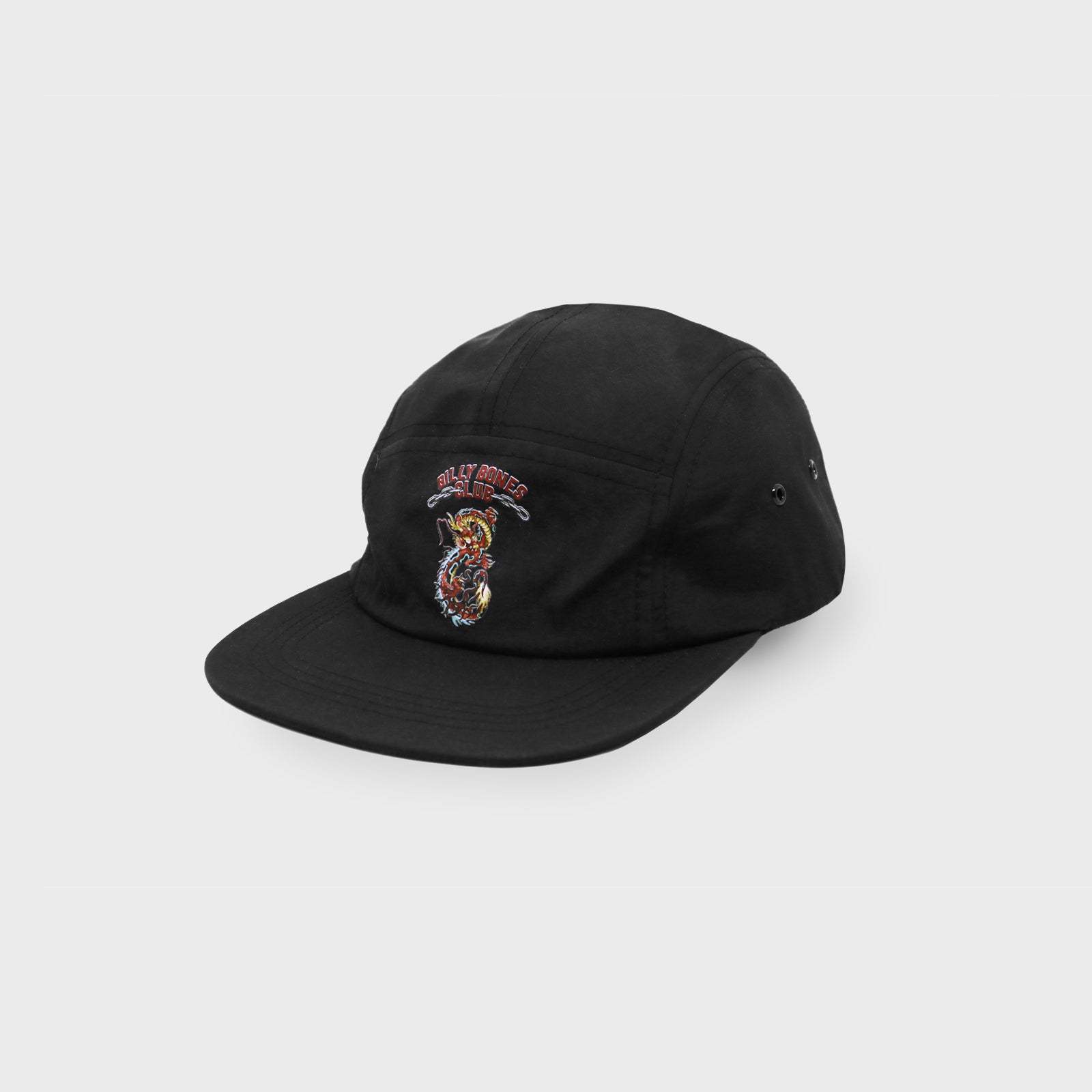 Dragon 5 Panel Cap - Black