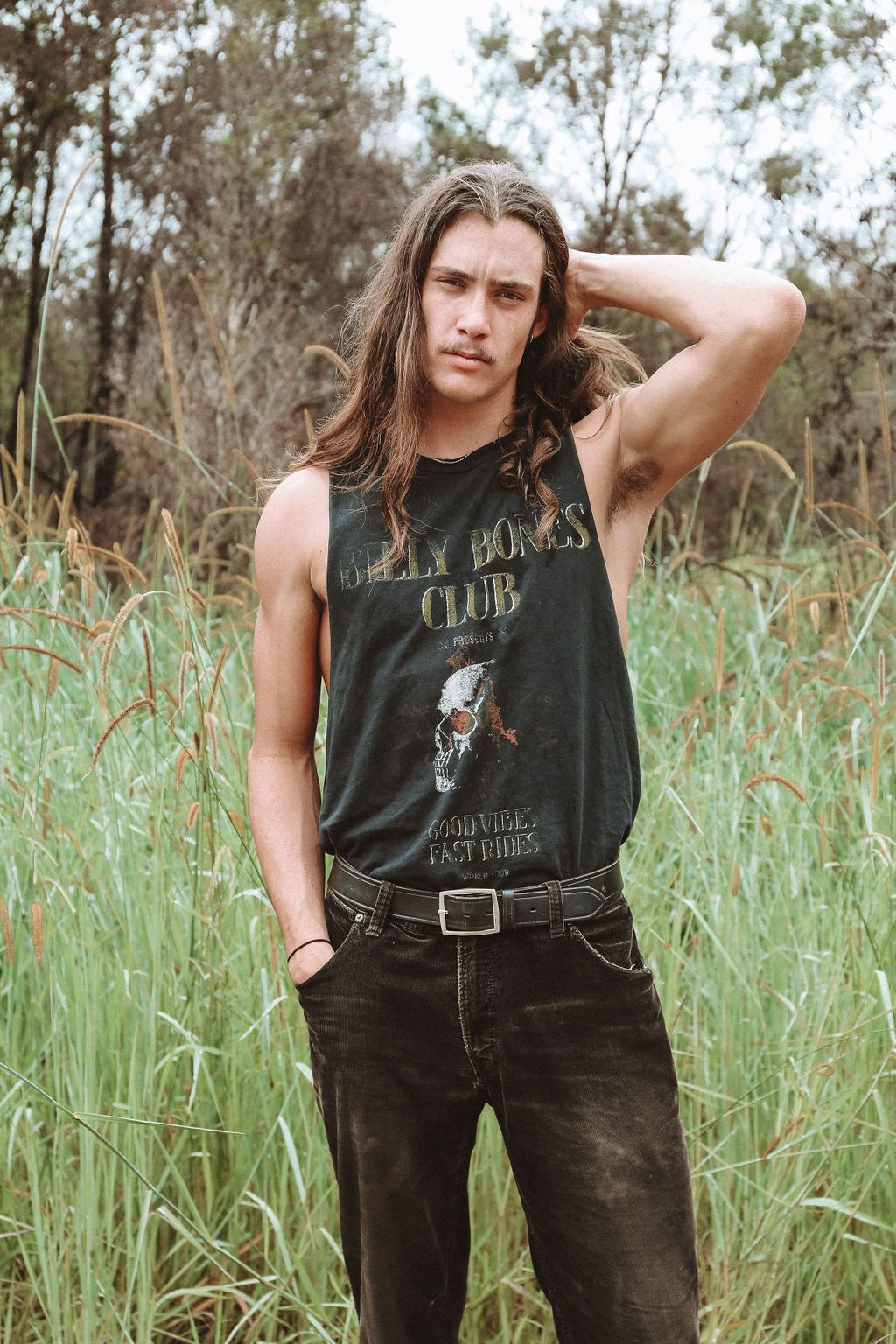 Back From The Dead Tour Tank - Distressed Black