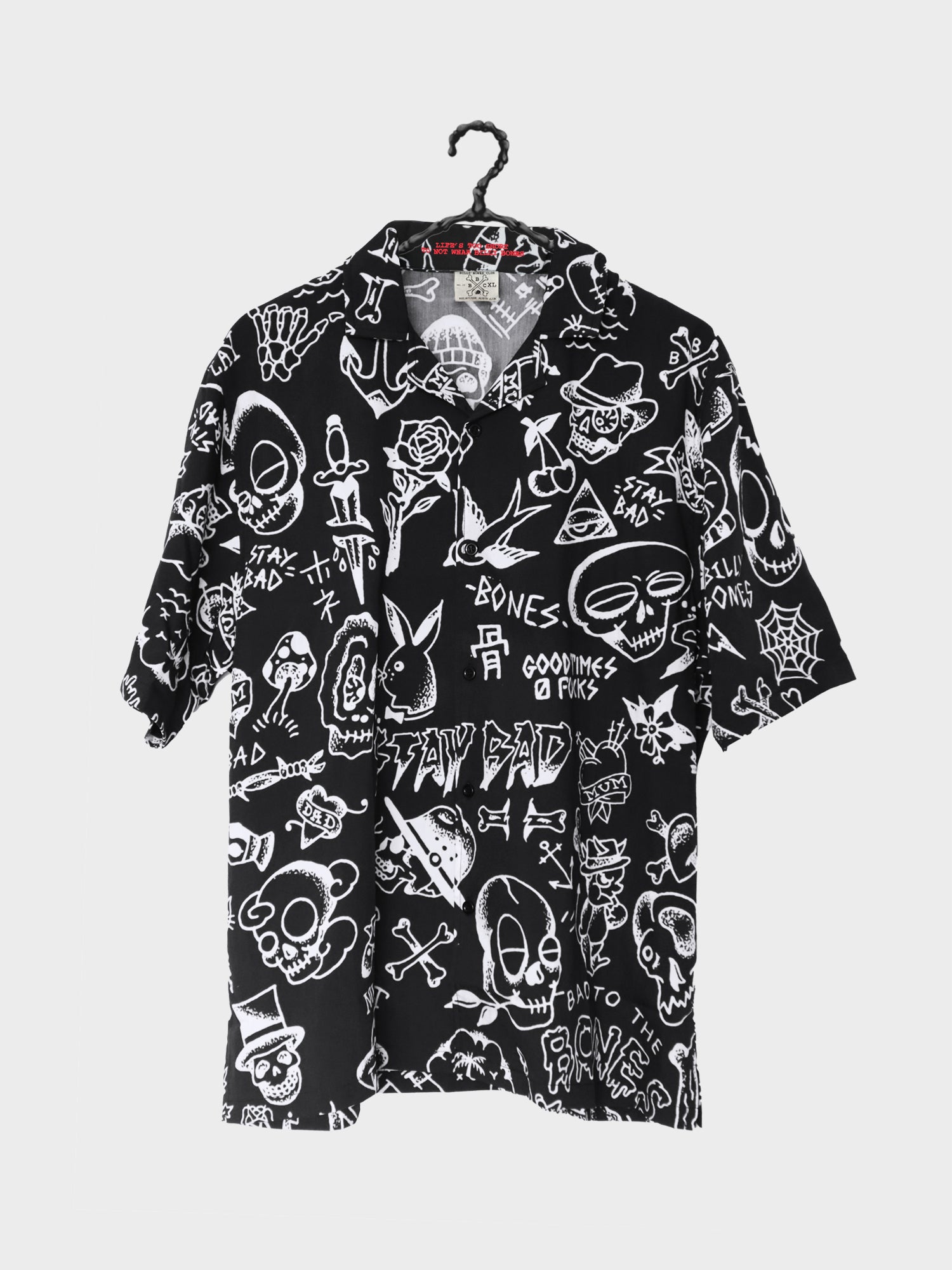 Day For It Bowlo Shirt - Charcoal