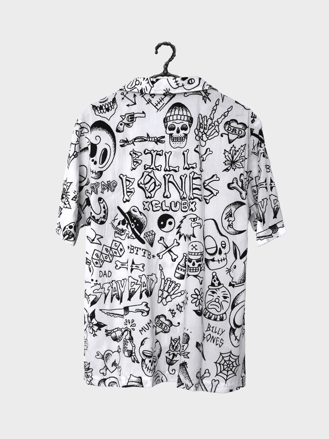 Day For It Bowlo Shirt - White