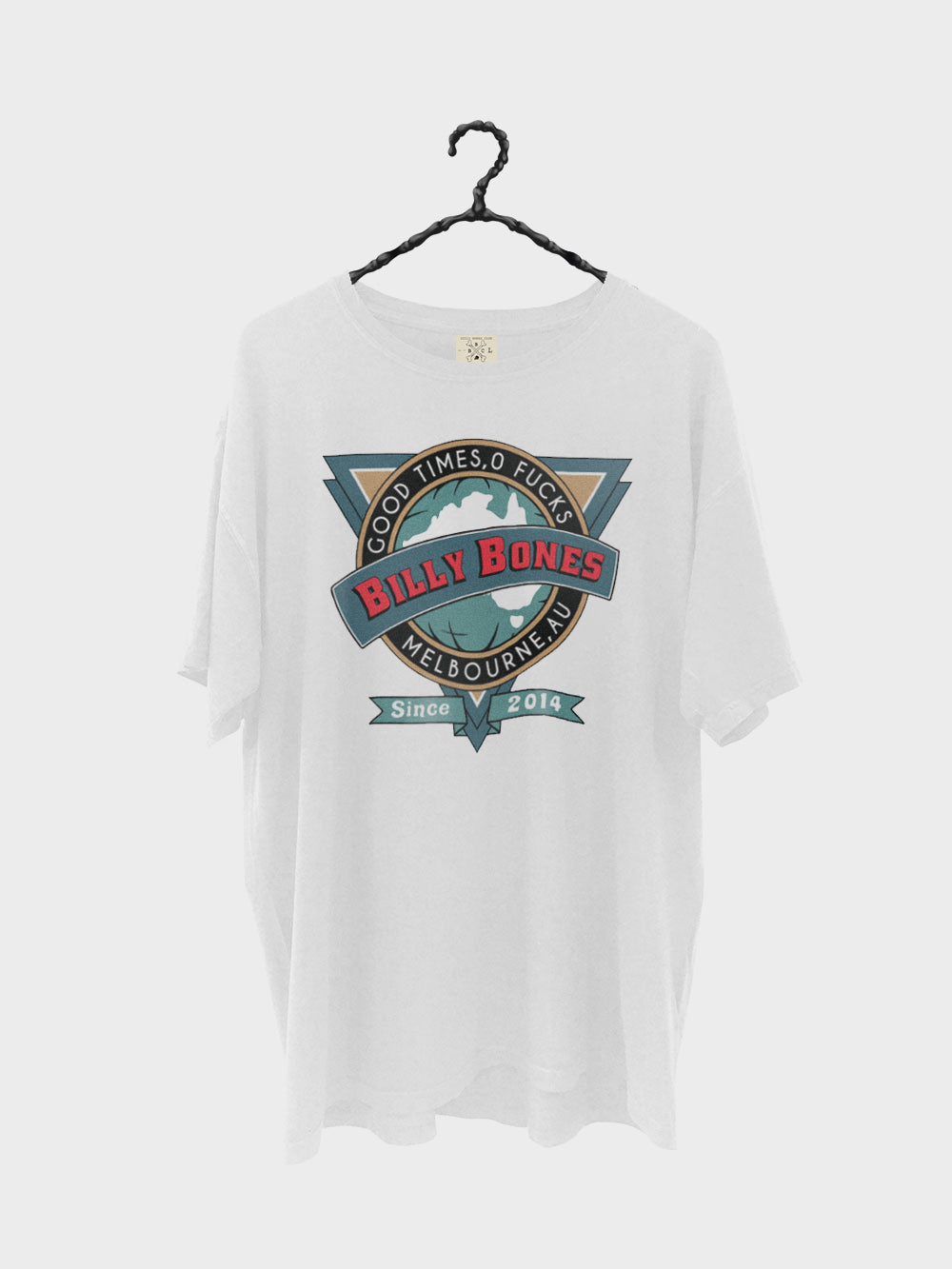 The Globe Tee - Vintage White