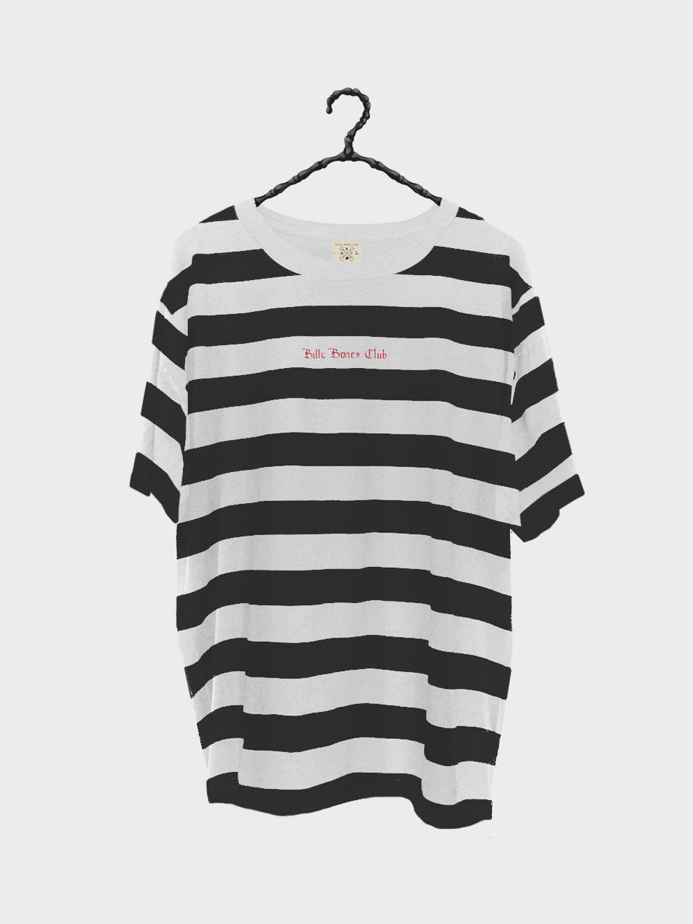 White Stripes Tee - Black and White