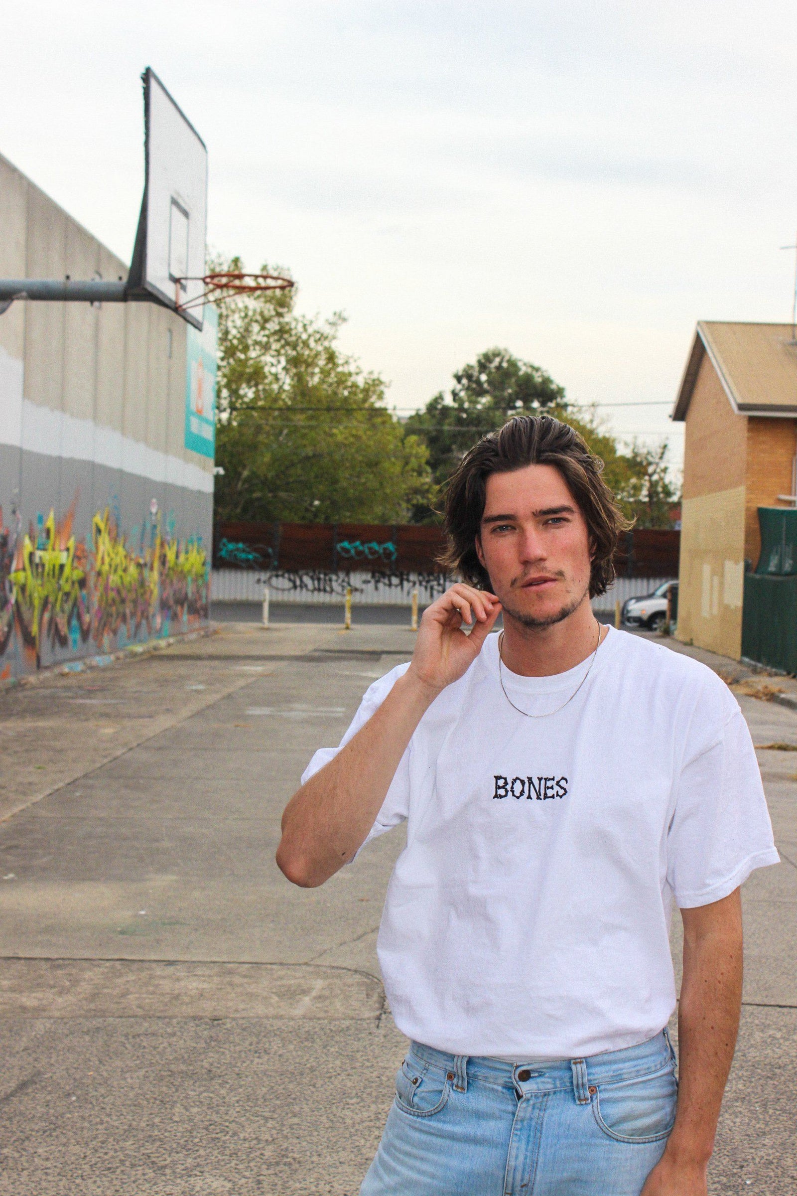 Bones Club Tee - White