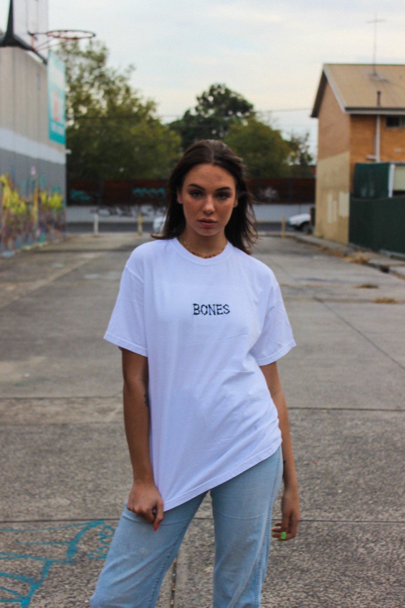 Bones Club Tee - White