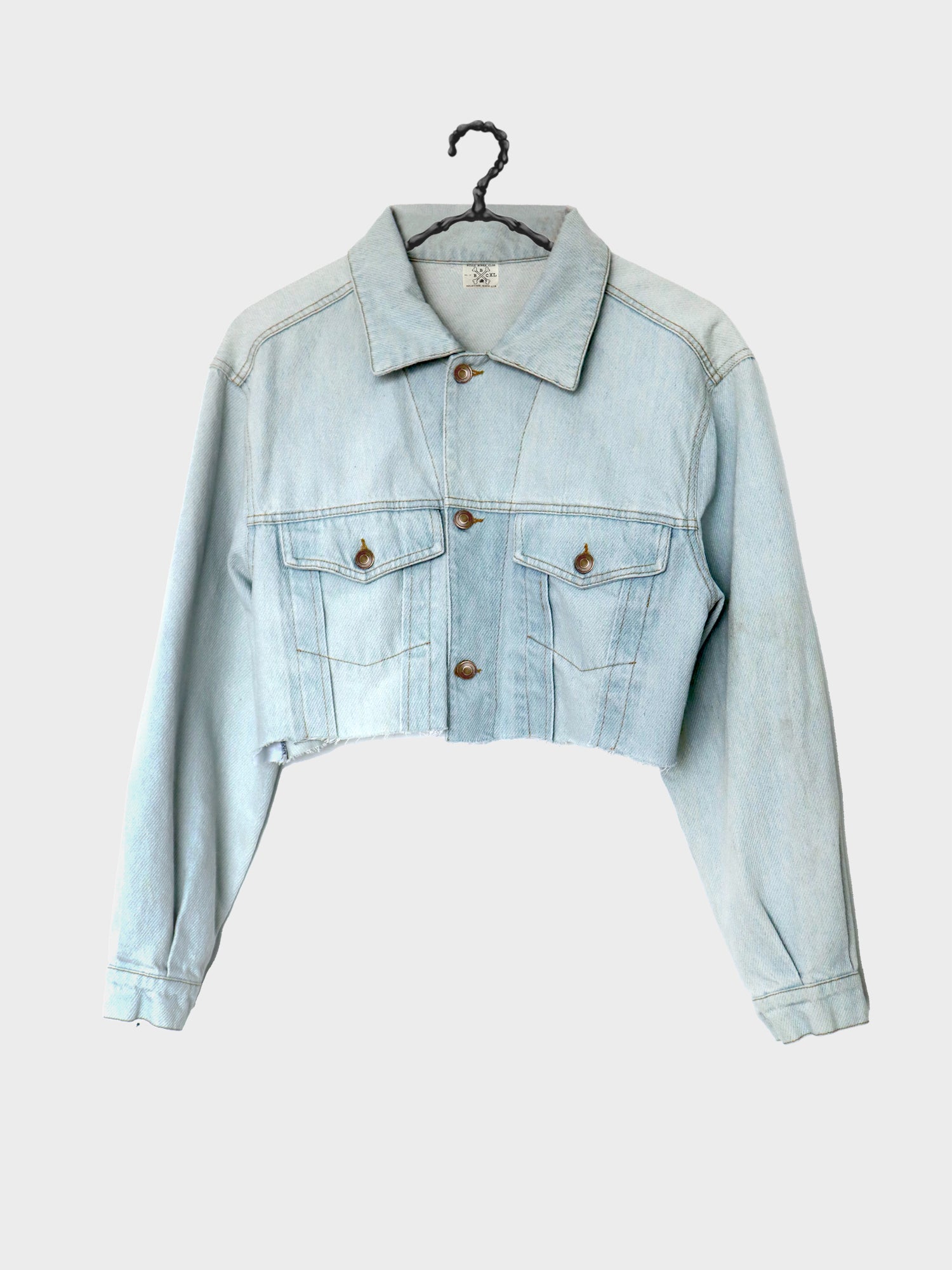 Hard Knocks Denim Crop