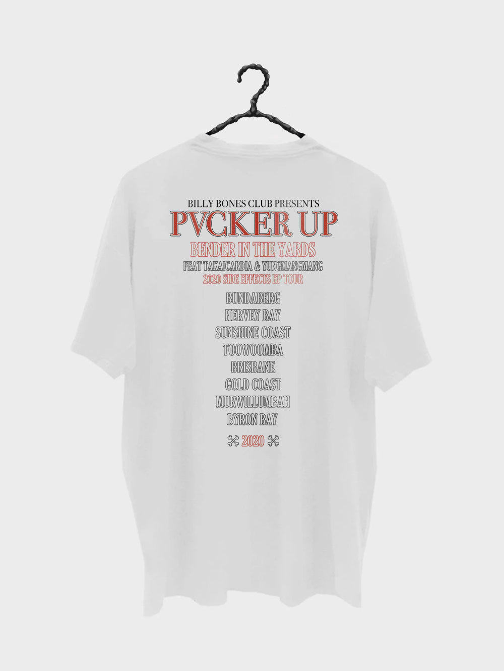 Pvcker Up Collab Tee - White