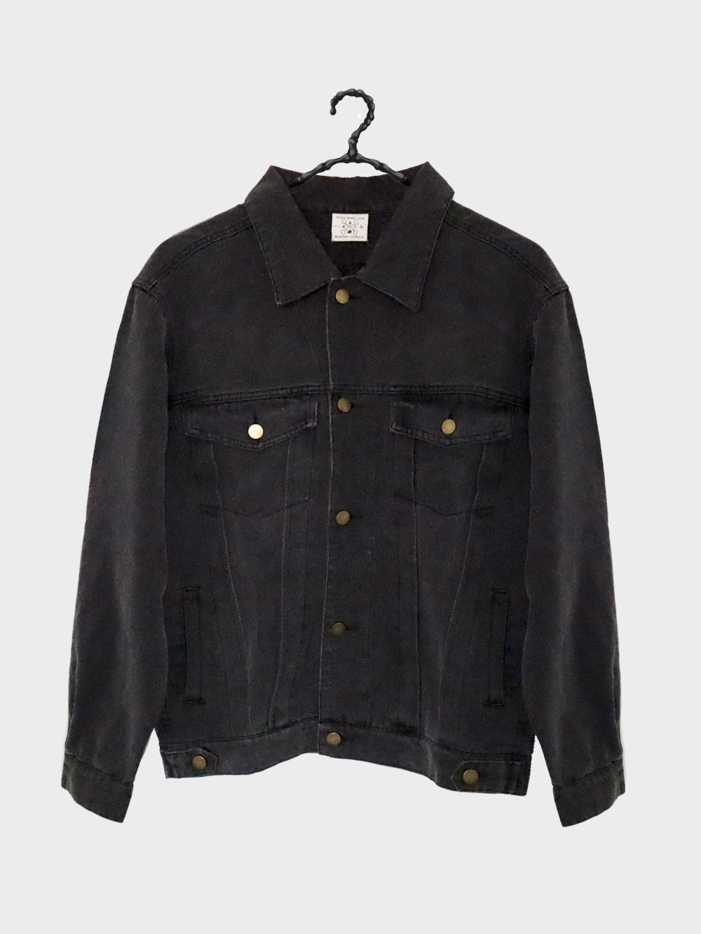 Stay Bad Denim Jacket  - Black Wash