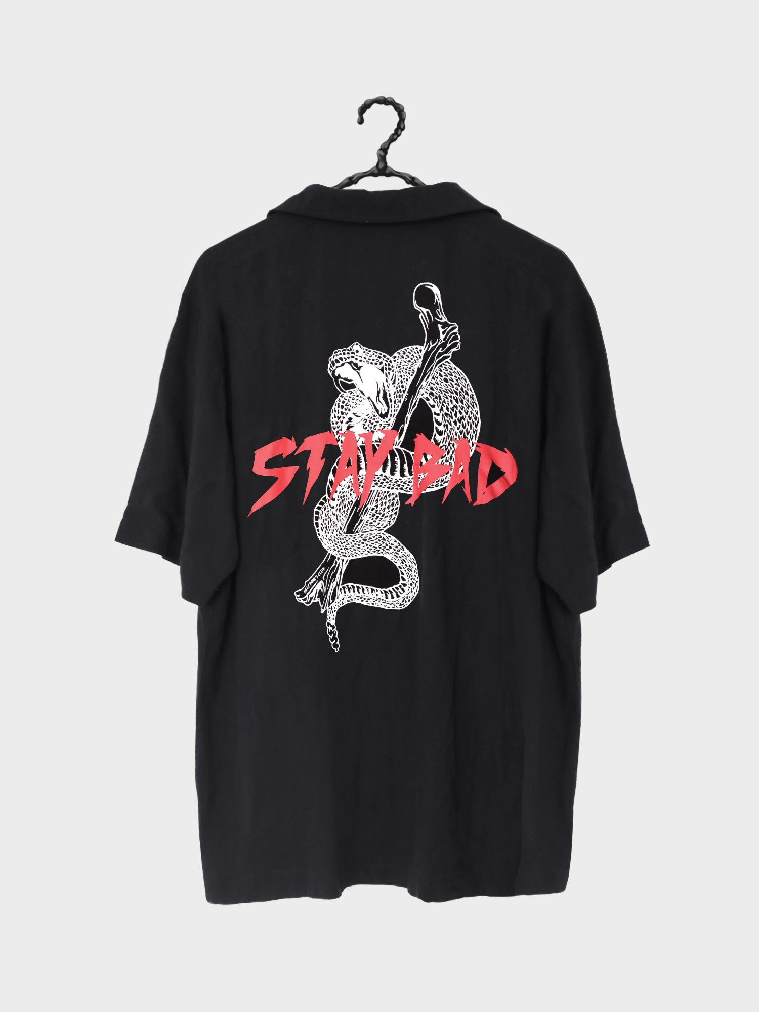 Stay Bad Bowlo Shirt - Black/White