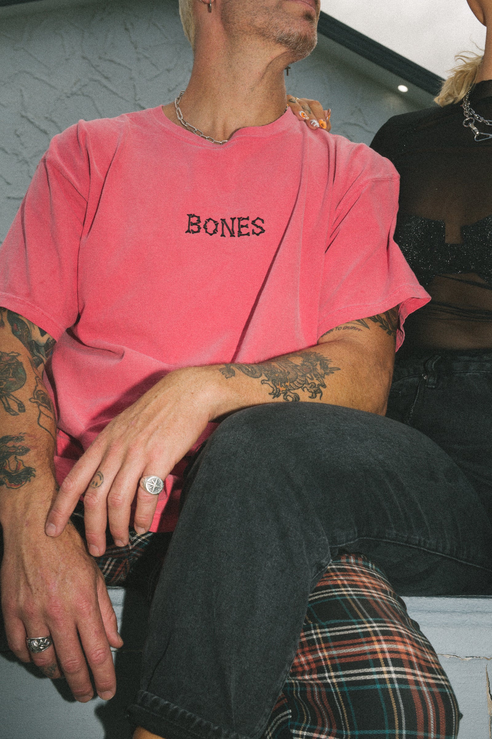 Bones Club Tee - Post Watermelone