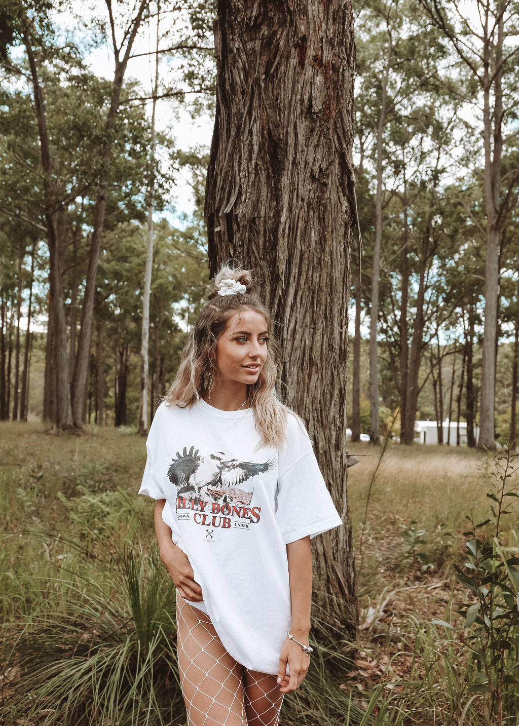 The Kooka Tee - Vintage White