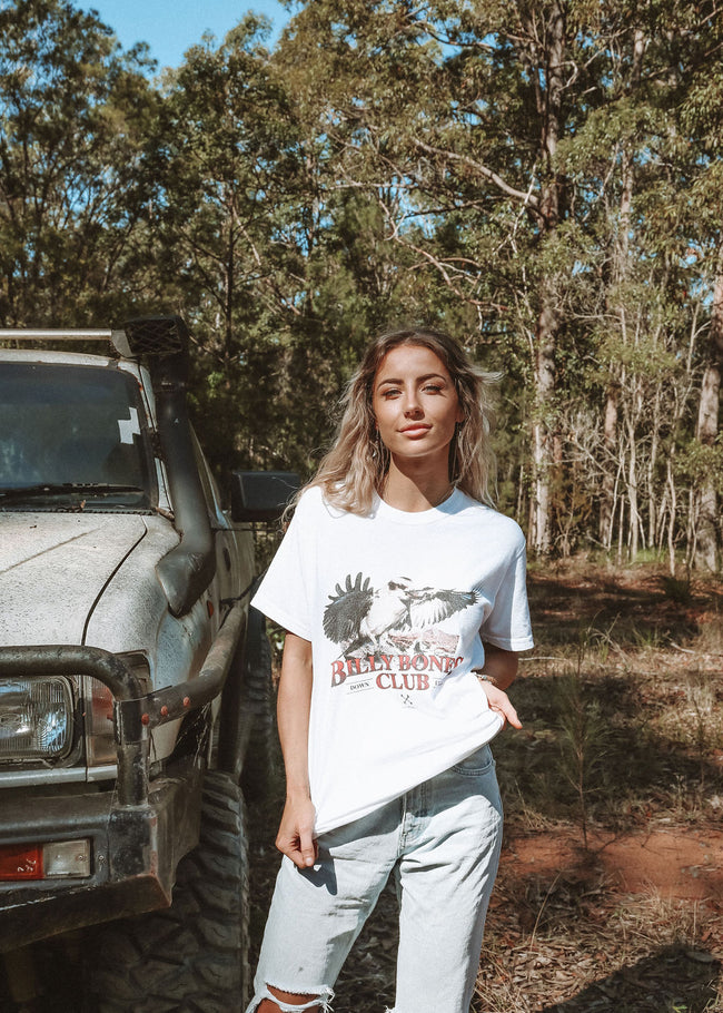 The Kooka Tee - Vintage White